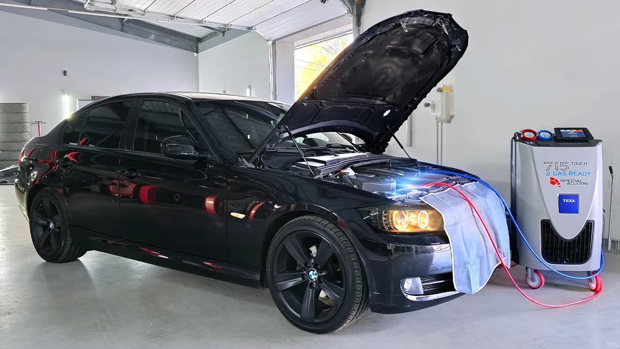 BMW 3 Series — diagnostics at eMechaniq car service, Kyiv