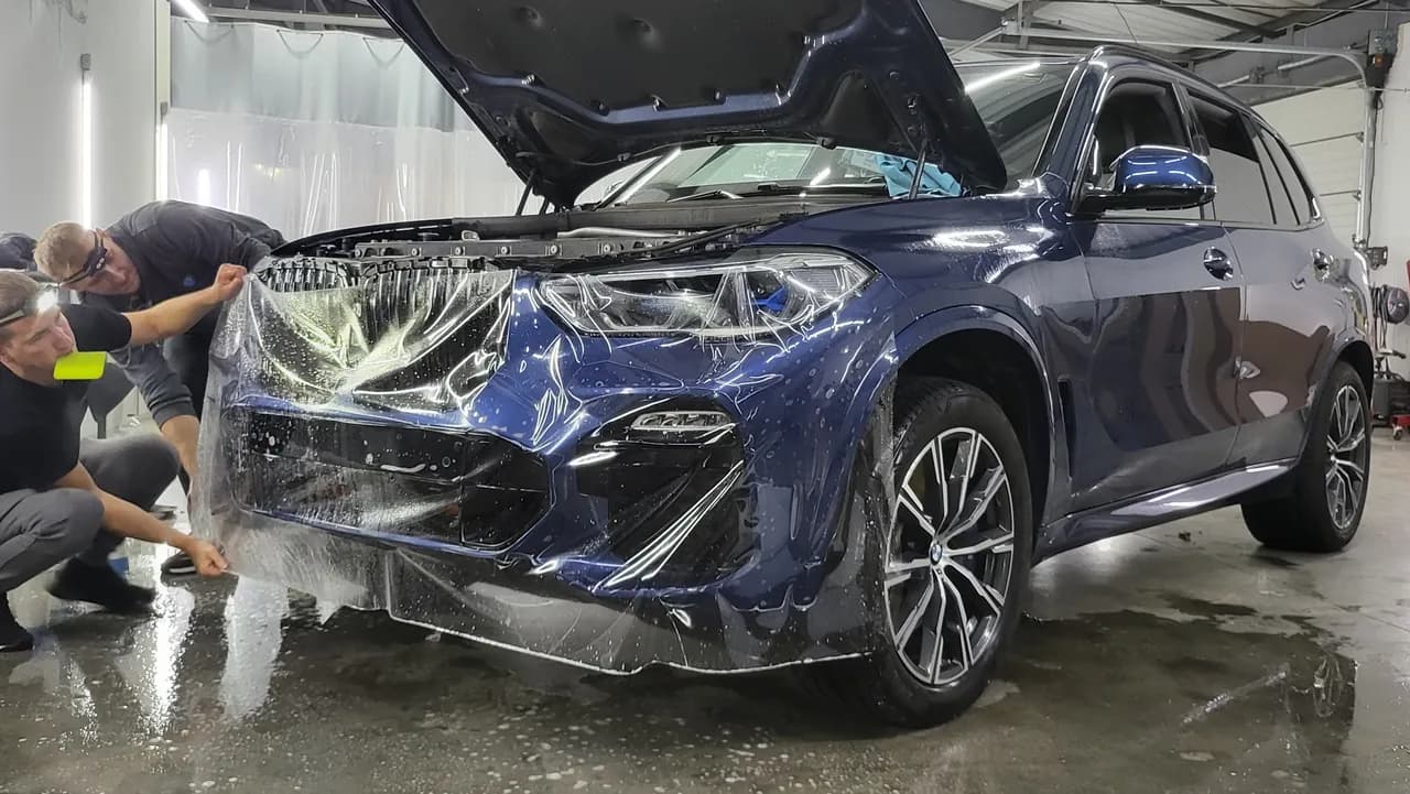 BMW X2 F39 — detailing and polishing at eMechaniq car service, Kyiv