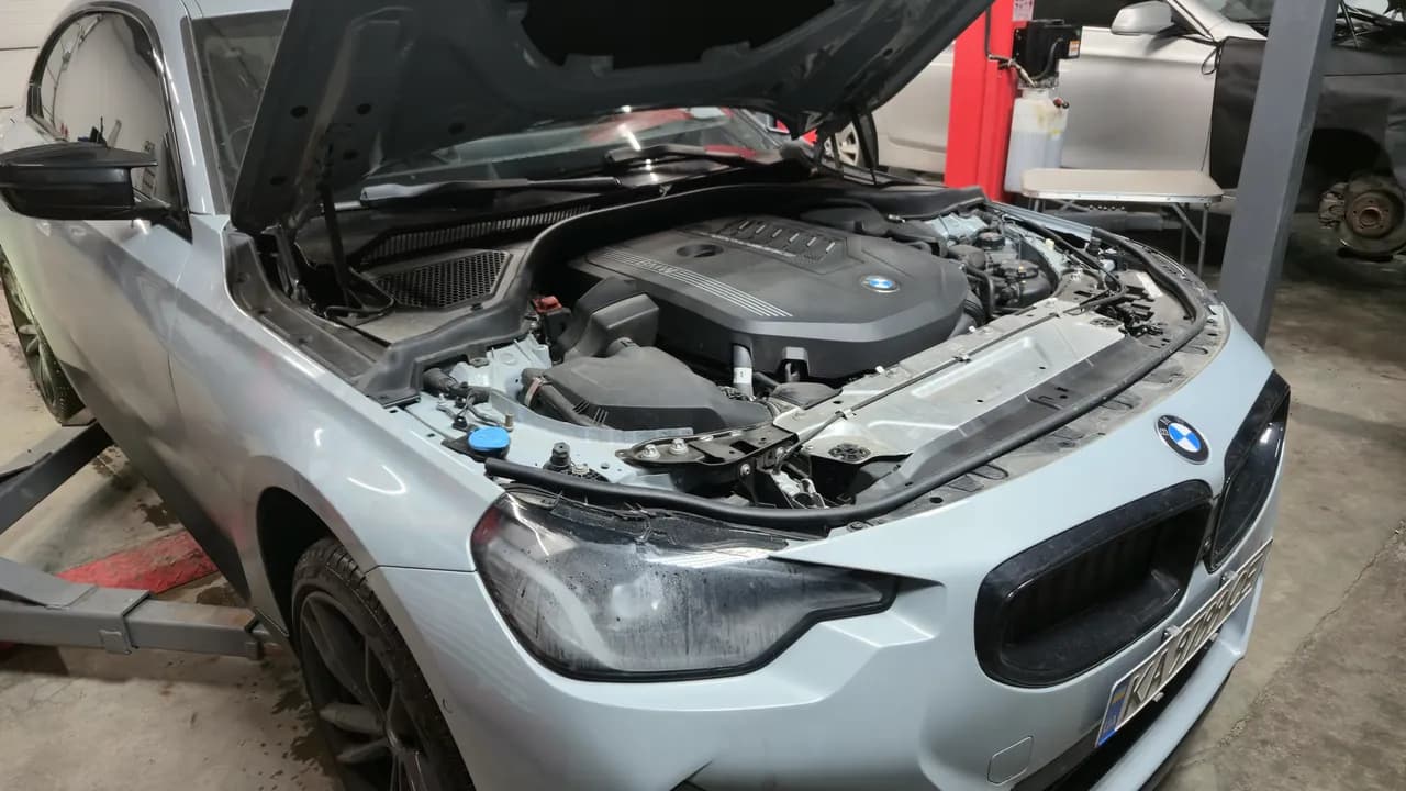 BMW 2 Series — diagnostics at eMechaniq car service, Kyiv