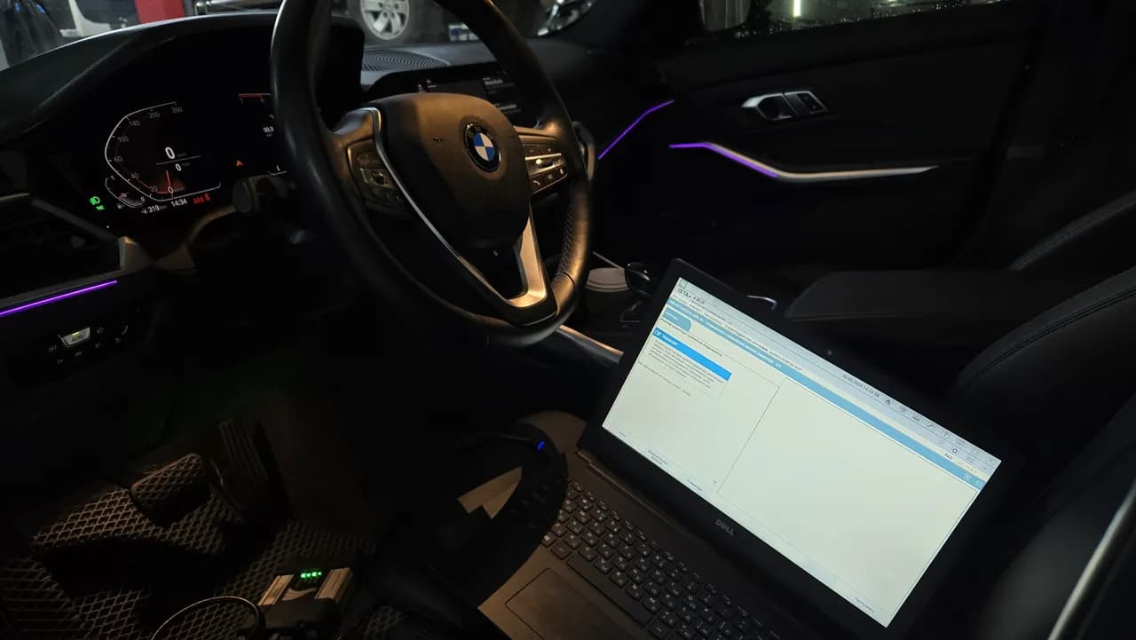 BMW 3/5 Series — diagnostics at eMechaniq car service, Kyiv