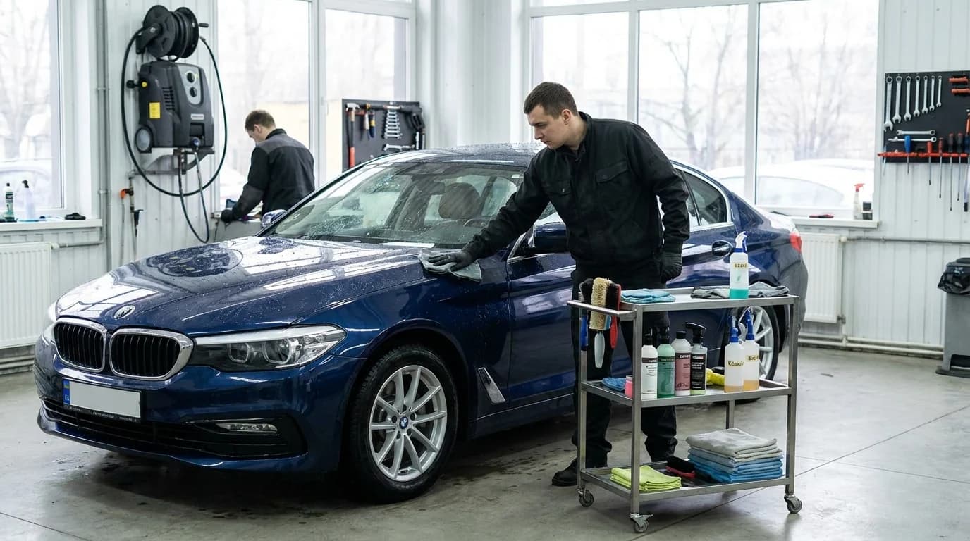 Detailing and body polishing at єМеханік