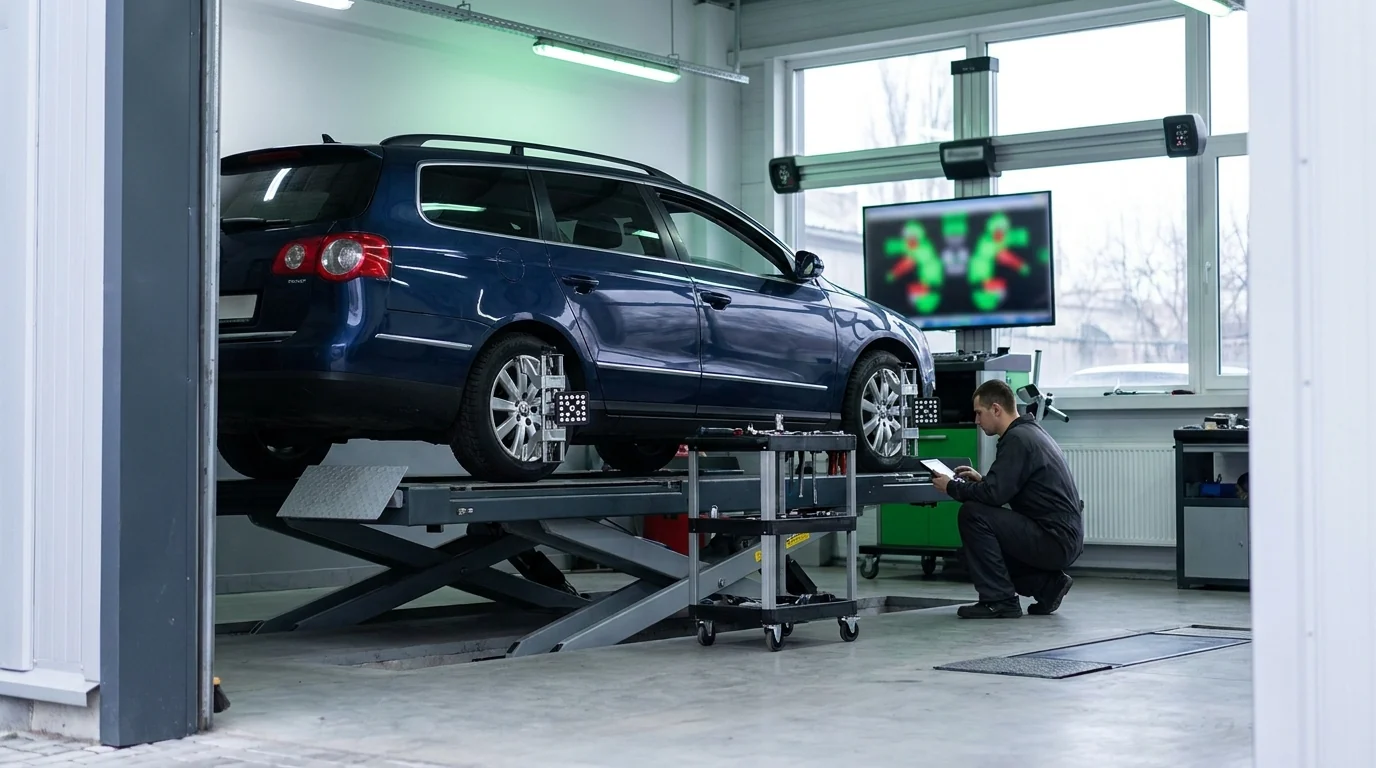 3D розвал-сходження — автосервіс єМеханік, Київ