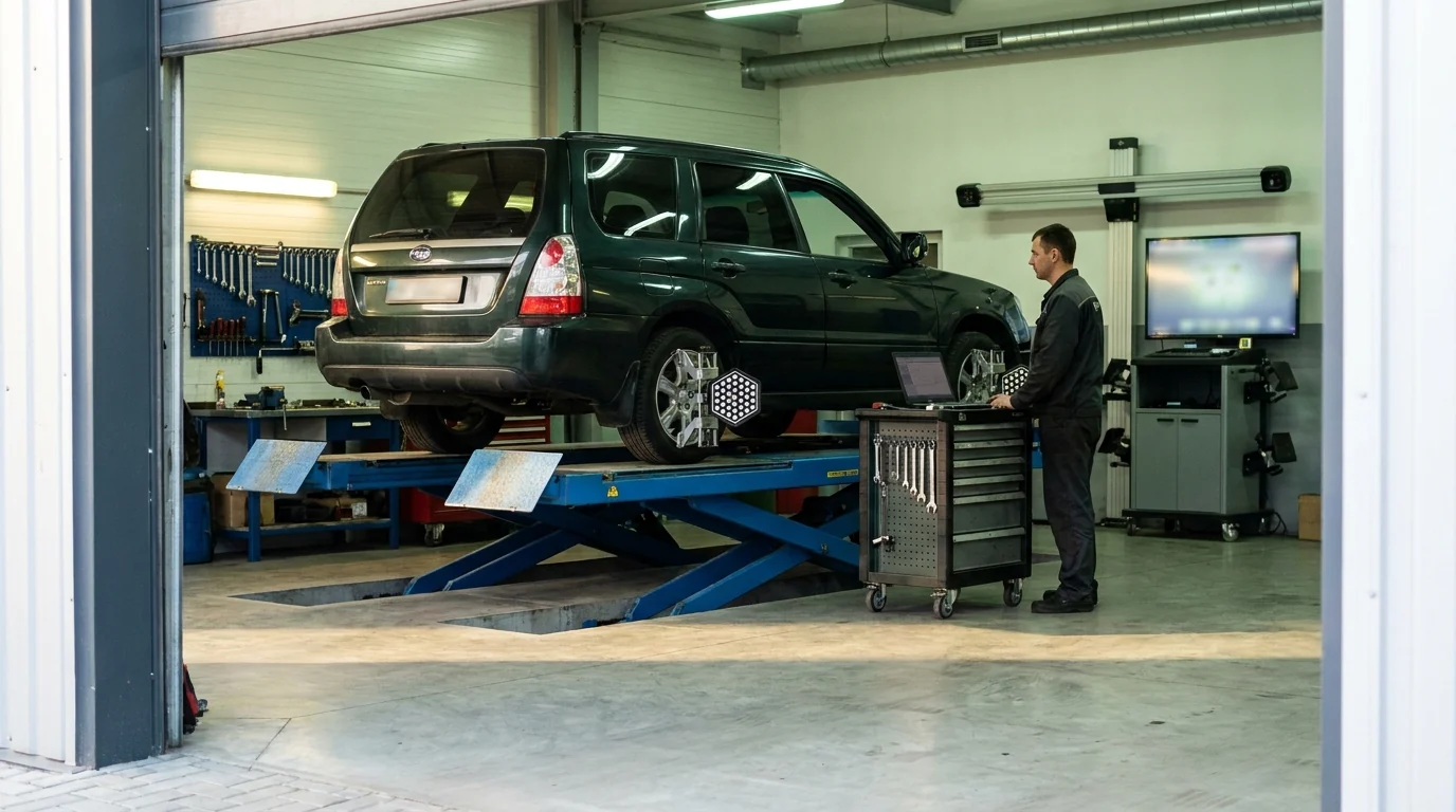 3D розвал-сходження — автосервіс єМеханік, Київ